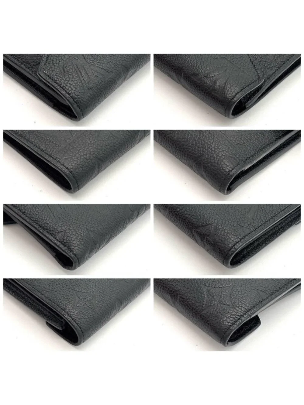 Louis Vuitton Wallet Monogram Empreinte Victorine Black